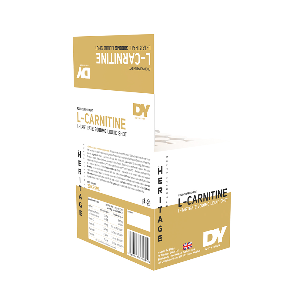 L-Carnitine L-Tartrate dạng lỏng 20x25 ml